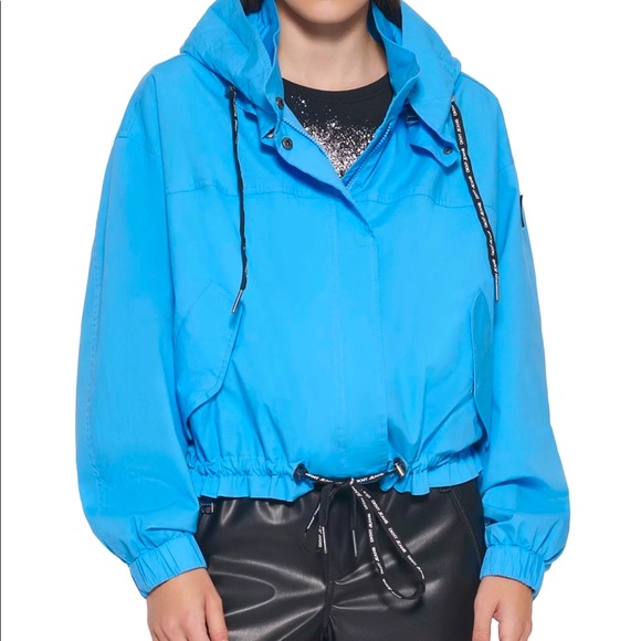 Dkny Jackets & Blazers - DKNY JEANS Stretch Parachute Jacket, Woman,  ALL ABOARD BLUE